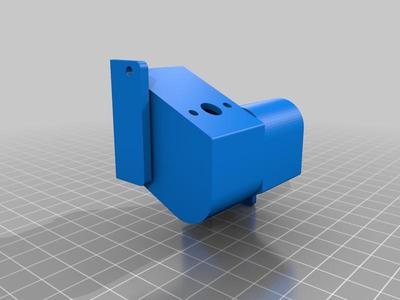 Tilted Dual 370 motor mount for WPL MN Eachine 