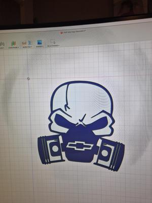 skull chevrolet