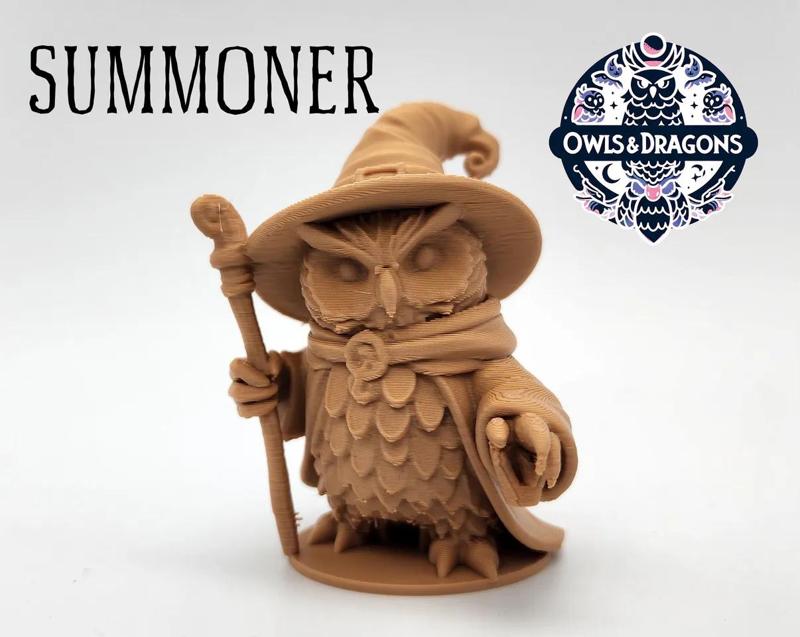 The Summoner - Owls & Dragons   