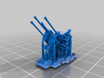 1/100 version of Wirbelwind with stowage