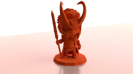 Cute Loki Figurine   