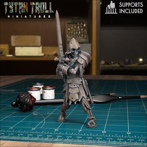 Skeleton Warrior 04 [Pre-Supported]