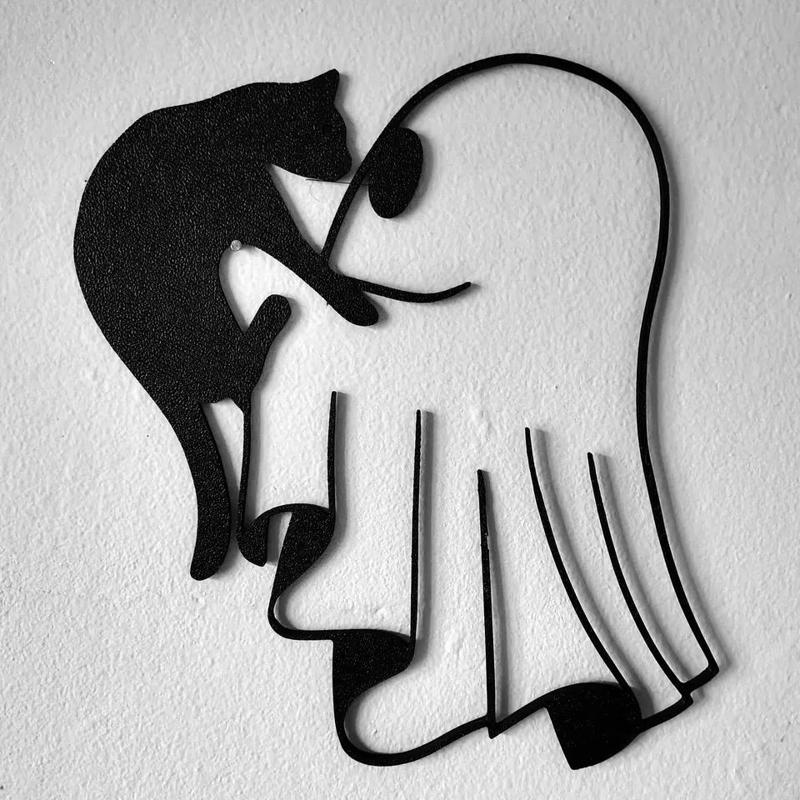 Ghost wall art   
