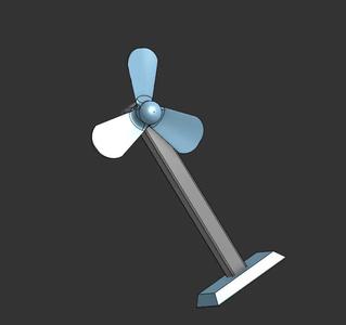 DIY desktop fan   