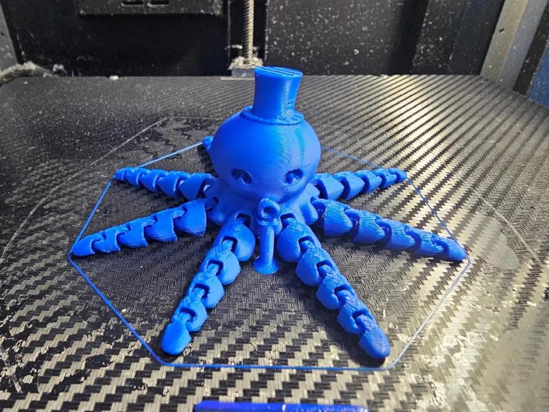 Cute Mini Octopus with Top Hat   