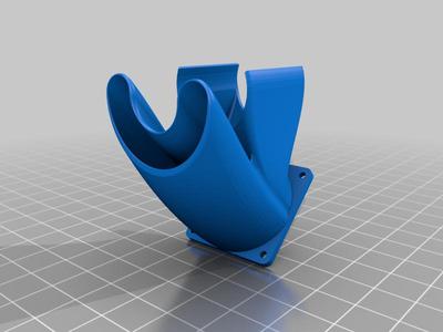 2-in-1 fan duct - 30mm fan