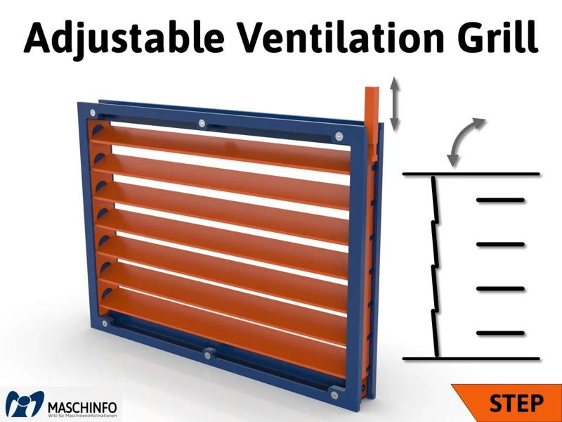 Adjustable Ventilation Grill   
