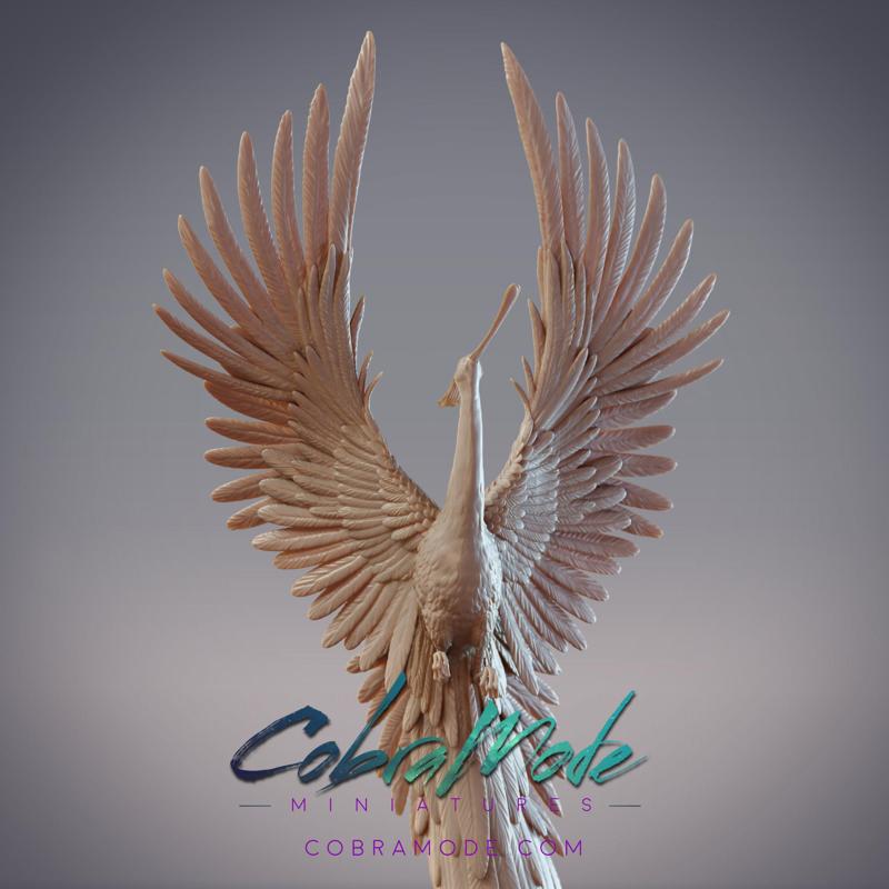 Giant Phoenix - Peng, Sacred Beast (Pre-supported)