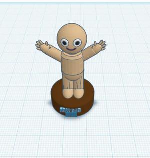 best dad ever trophy   