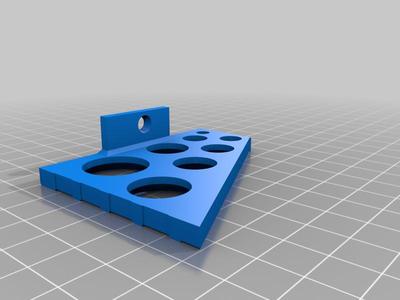 Quick Setup Drill Depth Stop shelf holder