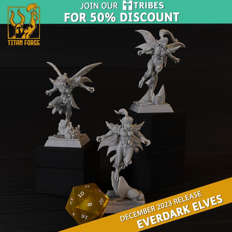 Everdark Elves Flying Assassins