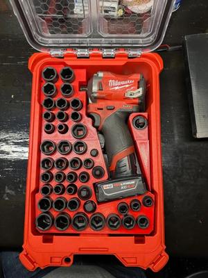 Milwaukee impact and sockets insert   
