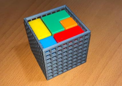 Box/Crate for Puzzle Cube