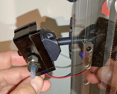 Movable BTT SFS V2.0 Smart Filament Sensor Mount for Voron   