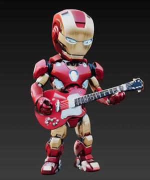 HOMBRE DE HIERRO GUITARRISTA   