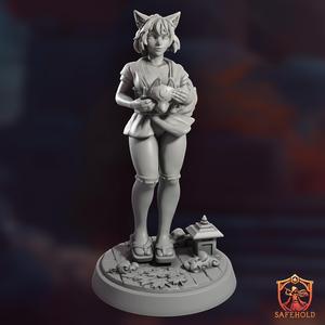 Inari the Kitsune Girl - lightly dressed 32 mm