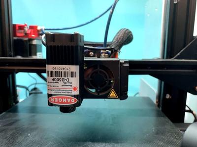 Tweaked Permanent Laser Mount Ender 3 