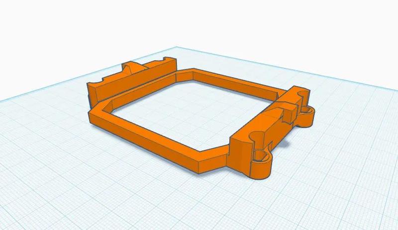 AM2 socket cooler bracket   