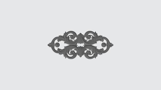 Rococo Symmetrical Ornament