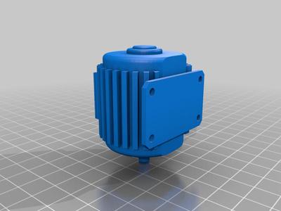3D model of electric motor