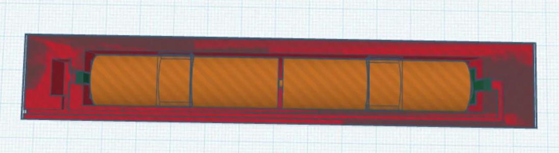 2 X AA battery 3V box   