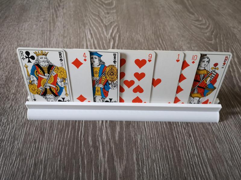 Playing card holder