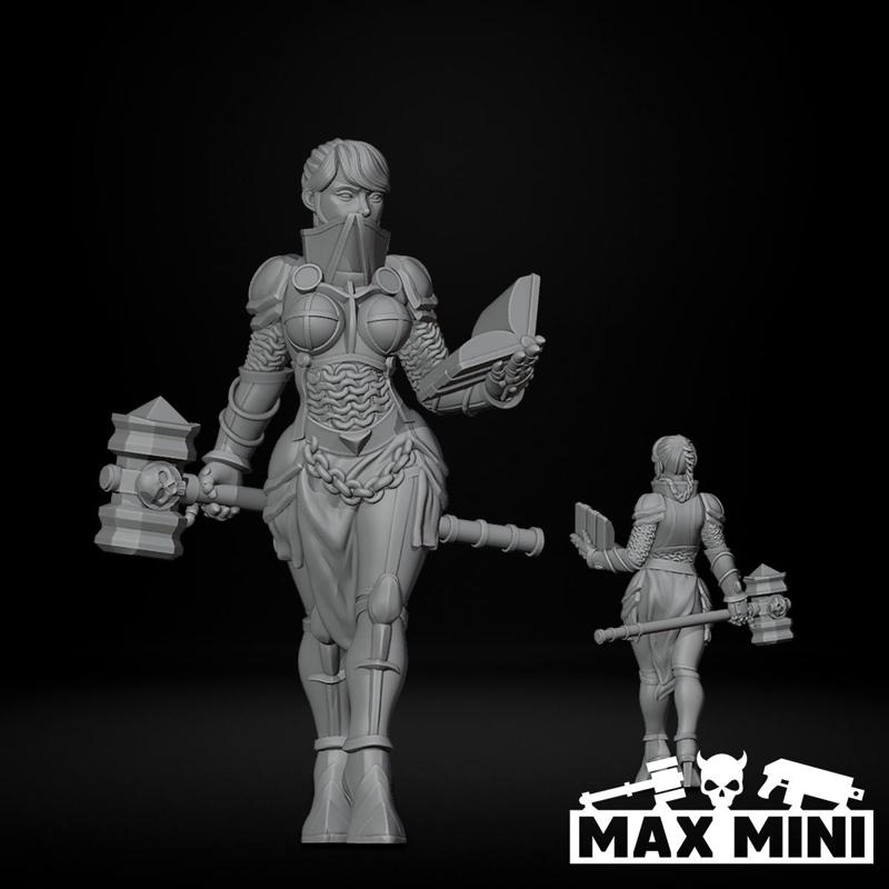 Fantasy Heroine Warrior Priestess