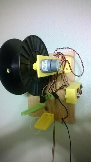 FIlawinder printed motor support