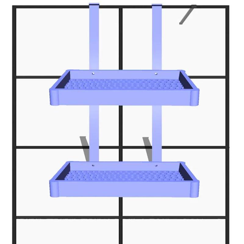 Support produit pour la douche   