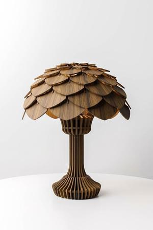 Stylish Wooden Lighting Accent