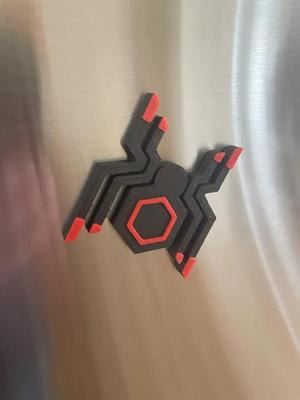 Spiderman Logo Magnet (Tom Holland) Remix   