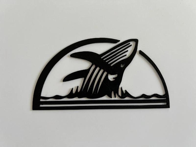 Whale Wall Art #1   