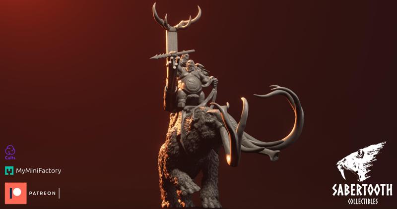 Harpooners on Mastodont