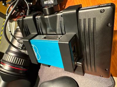 RED KOMODO-X/CyanView RIO Monitor Mount   
