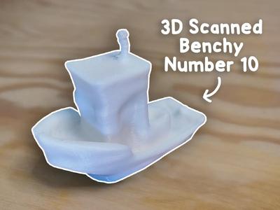 Botched Benchy (3D Scanning Experiment)   
