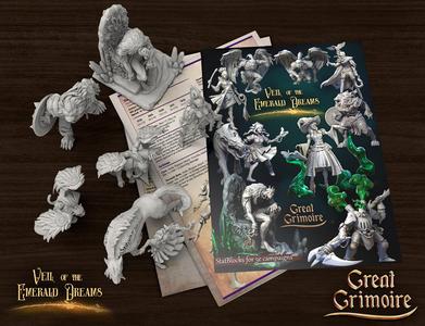 Veil of the Emerald Dreams - 5e Stat Blocks