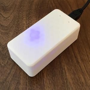 Snap-together case for NodeMCU with NRF24L