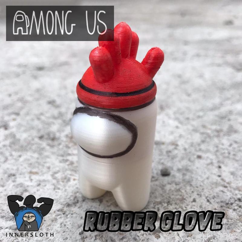 AMONG US - RUBBER GLOVE (HALF BODY NEW GENERATION)