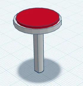 Holdable diner stool for Dummy 13   