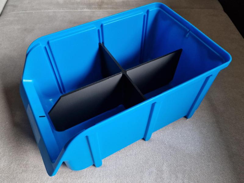 Open Storage Bin Dividers Size 4