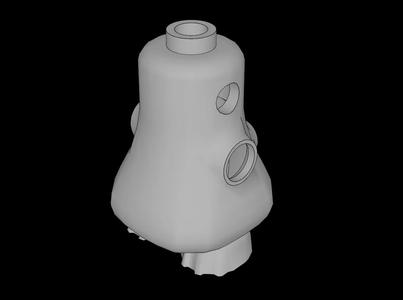 Lego Compatible (22472.dat) Figure Scurrier Body   