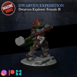 Dwarven Expedition - Dwarven Explorer Female B