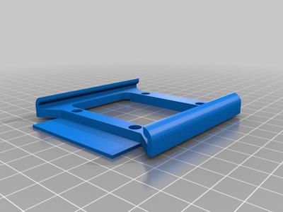 Remix: FLY Mellow 4.3" TFT Adapter Mount