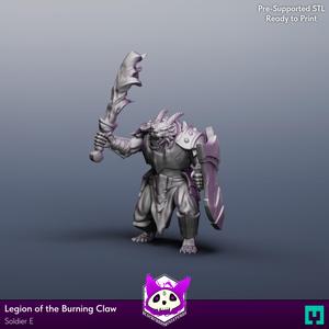 Legion of the Burning Claw | Soldier E