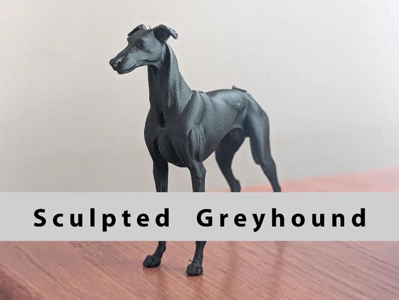 sculpted greyhound   