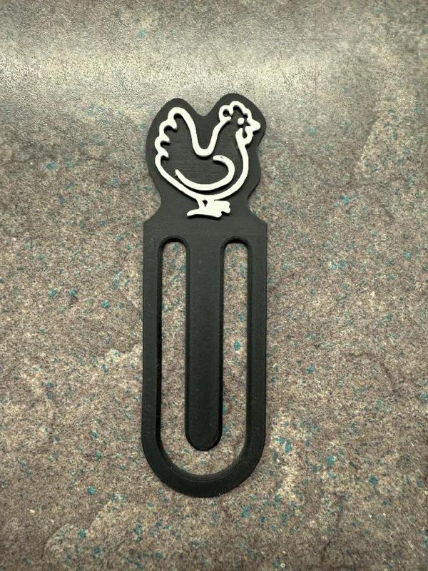Chicken Bookmark   