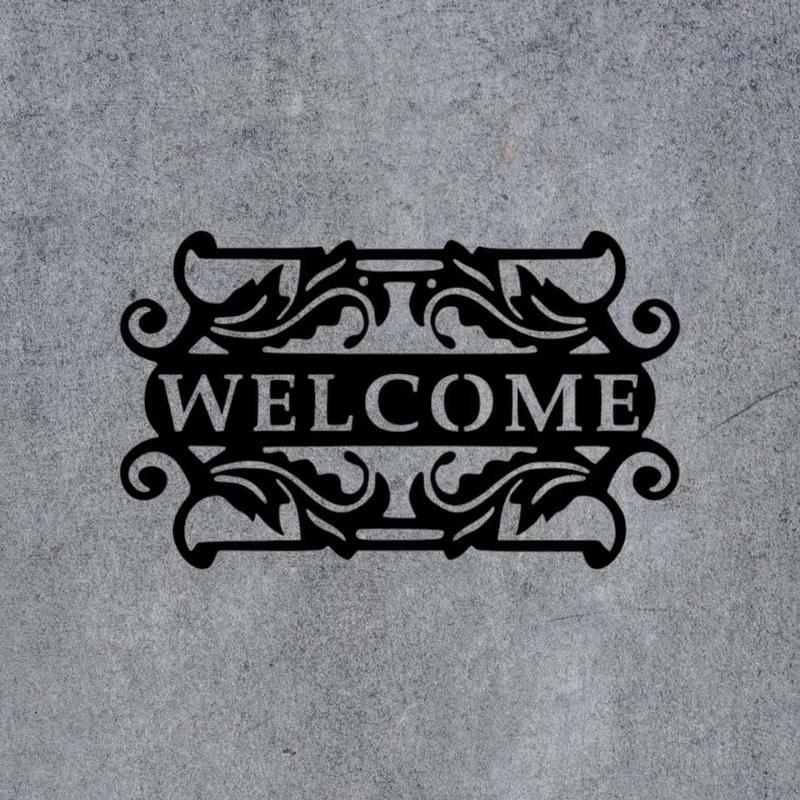 Cartel de bienvenida   