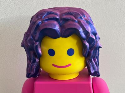 Minifig hair 10:1