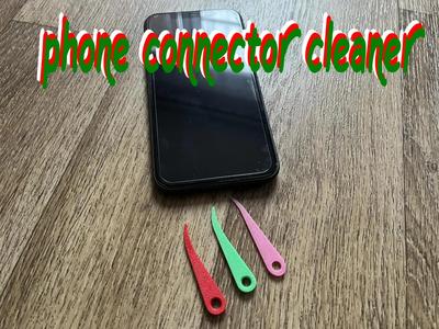 Phone connector cleaner, iPhone, Samsung   