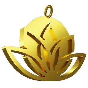 Lotus Sunrise Pendant